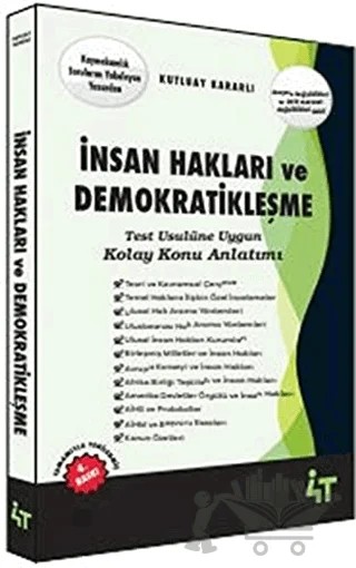 İnsan Hakları ve Demokratikleşme 2019 – Kutluay Kararlı – 4T Yayınları kitap kapağı