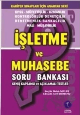 İşletme ve Muhasebe Soru Bankası – Haluk Soyuer, Tahir Dardeniz – Pelikan Tıp Teknik Yayıncılık kitap kapağı