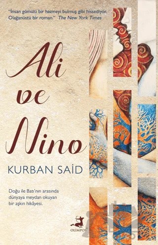 Ali ve Nino – Kurban Said – Olimpos Yayınları kitap kapağı