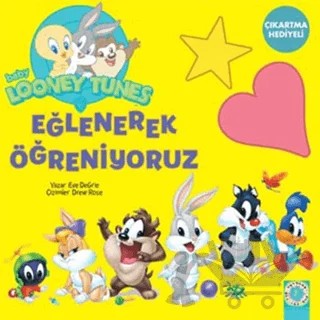 Baby Looney Tunes - Eğlenerek Öğreniyoruz Çıkartma Hediyeli – Kolektif – Artemis Yayınları kitap kapağı