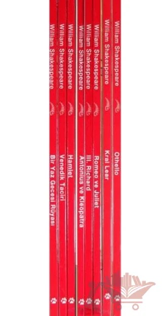 Shakespeare Dizisi (8 Kitap Takım) – William Shakespeare – Çizmeli Kedi Yayınları kitap kapağı