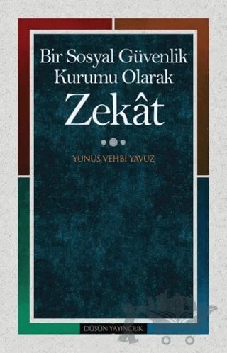 Zekat – Yunus Vehbi Yavuz – Düşün Yayıncılık kitap kapağı