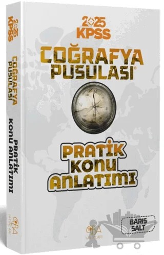 2025 KPSS Coğrafya Pusulası Pratik Konu Anlatımı – Barış Salt – CBA Akademi kitap kapağı