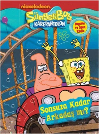 Sünger Bob - Sonsuza Kadar Arkadaş mı? – Kolektif – Doğan Egmont Yayıncılık kitap kapağı
