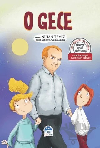 O Gece – Nihan Temiz – Martı Çocuk Yayınları kitap kapağı