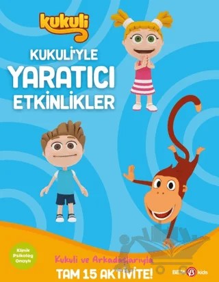 Kukuli’yle Yaratıcı Etkinlikler 4 – Serhat Akdeniz, Buket Kurt – Beta Kids kitap kapağı
