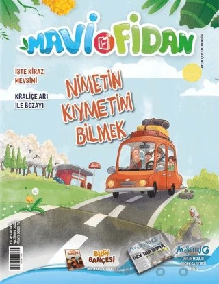 Semerkand Mavi Fidan Aylık Çocuk Dergisi Sayı: 49 Haziran 2022 – Semerkand Yayınları kitap kapağı