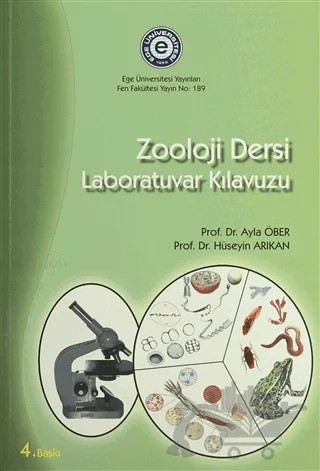 Zooloji Dersi Laboratuvar – Ayla ÖBER, Hüseyin Arıkan – Ege Üniversitesi Yayınları kitap kapağı