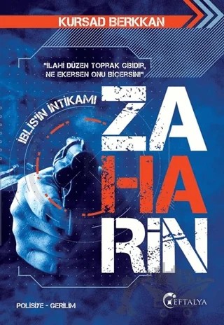 Zaharin - İblisin İntikamı – Kürşad Berkkan – Eftalya Kitap kitap kapağı
