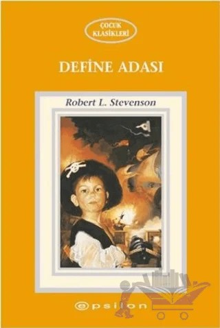 Define Adası – Robert Louıs Stevenson – Epsilon Yayınevi kitap kapağı