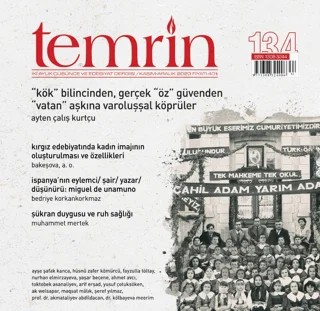 Temrin Düşünce ve Edebiyat Dergisi Sayı: 134 Kasım - Aralık 2023 – Temrin Dergisi kitap kapağı