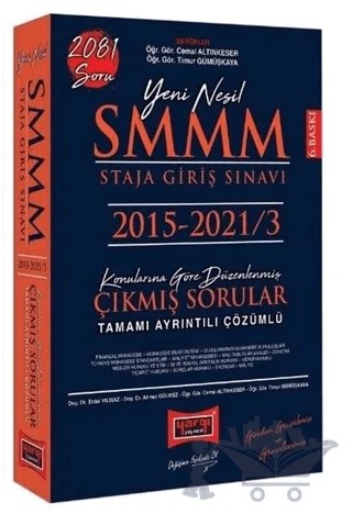2022 SMMM Staja Giriş Sınavı Konularına Göre Düzenlenmiş Tamamı Ayrıntılı Çözümlü Çıkmış Sorular 208 – Ahmet Gülmez – Yargı Yayınevi kitap kapağı