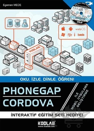 Phonegap Cordova ile Mobil Uygulama Geliştirme – Egemen Mede – Kodlab Yayın Dağıtım kitap kapağı
