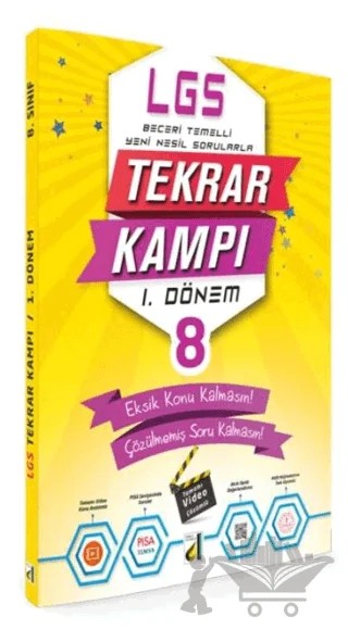 LGS Tekrar Kampı 1. Dönem Yeni Nesil Sorular – Kolektif – Damla Yayınevi kitap kapağı