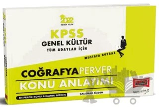 2022 KPSS Genel Kültür Tüm Adaylar İçin CoğrafyaPerver Konu Anlatımı – Mustafa Boyraz – Yargı Yayınevi kitap kapağı