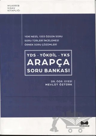 YDS-YÖKDİL-YKS Arapça Soru Bankası (1333 Soru) – Mevlüt Öztürk – Muarrib kitap kapağı