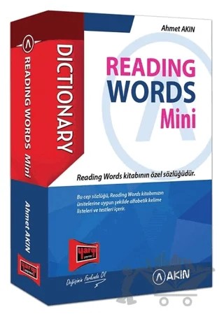 Akın Dil & Yargı Yayınları Reading Words Mini Cep Kitabı – Ahmet Akın – Akın Dil Eğitim kitap kapağı