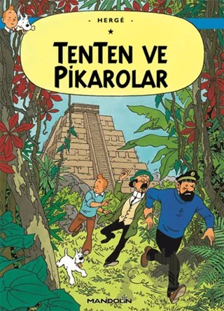 Tenten ve Pikarolar – Herge – Mandolin Yayınları kitap kapağı