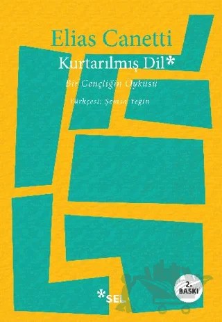 Kurtarılmış Dil – Elias Canetti – Sel Yayıncılık kitap kapağı