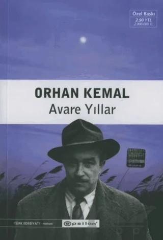 Avare Yıllar – Orhan Kemal – Epsilon Yayınevi kitap kapağı