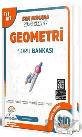 TYT - AYT Sıra Sende Geometri Soru Bankası – Aydın Karadavut – Son Numara Yayınları kitap kapağı