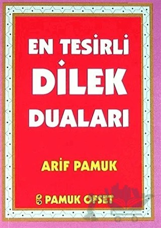 En Tesirli Dilek Duaları (Dua-145) – Arif Pamuk – Pamuk Yayıncılık kitap kapağı
