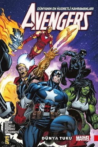 Avengers 2: Dünya Turu – Jason Aaron – Gerekli Şeyler Yayıncılık kitap kapağı