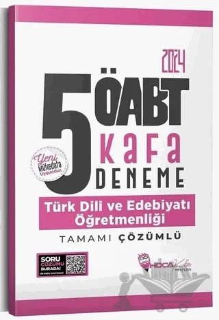 ÖABT Türk Dili ve Edebiyatı Öğretmenliği 5 Kafa Deneme Çözümlü – Kolektif – Hoca Kafası Yayınları kitap kapağı