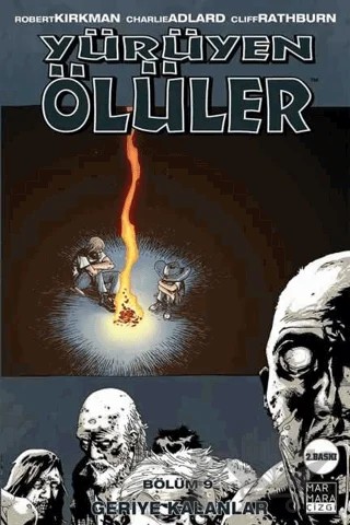 Yürüyen Ölüler Cilt 9 - Geriye Kalanlar – Robert Kirkman – Marmara Çizgi kitap kapağı