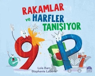 Rakamlar ve Harfler Tanışıyor – Stephanie Laberis, Lois Barr – Martı Çocuk Yayınları kitap kapağı