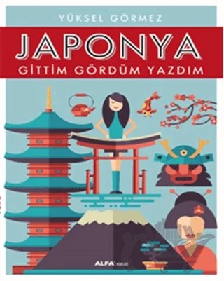 Japonya – Yüksel Görmez – Alfa Yayınları kitap kapağı