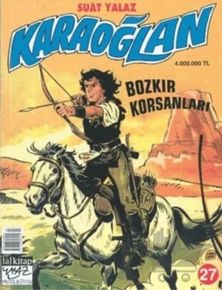 Karaoğlan Sayı: 27 Bozkır Korsanları – Lal Kitap kitap kapağı