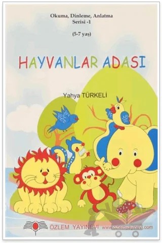 Hayvanlar Adası – Yahya Türkeli – Özlem Yayınevi kitap kapağı