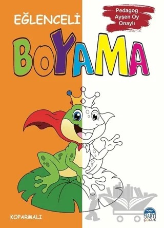 Eğlenceli Boyama – Kolektif – Martı Çocuk Yayınları kitap kapağı