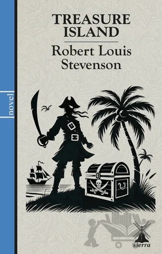 Treasure Island – Robert Louıs Stevenson – Sierra Kitap kitap kapağı