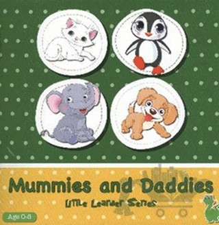 Mummies and Daddies – David Simpson – Yeşil Dinozor kitap kapağı