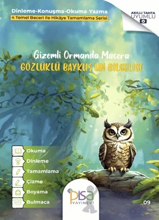 Gözlüklü Baykuşun Bilgeliği – Kolektif – Pisa Yayınevi kitap kapağı