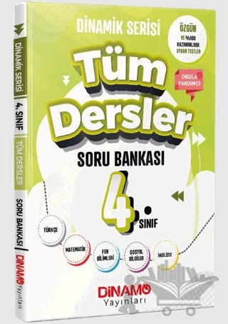 4. Sınıf Tüm Dersler Soru Bankası – Kolektif – Dinamo Yayınları kitap kapağı