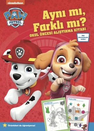Paw Patrol Aynı mı, Farklı mı? – Spin Master Paw – Beta Kids kitap kapağı