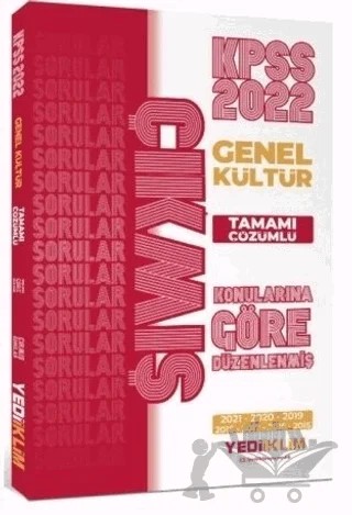 2022 KPSS Genel Kültür Tonyukuk Tarih Tamamı Çözümlü Soru Bankası – Kolektif – Yediiklim Yayınları kitap kapağı