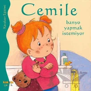Cemile Banyo Yapmak İstemiyor – Aline de Petingy – Kaknüs Yayınları kitap kapağı