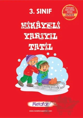 3. Sınıf Hikayeli Yarı Yıl Tatil Kitabı – Kolektif – Metafor Yayınları kitap kapağı