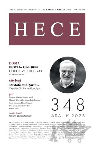 Hece Dergisi - Sayı 348 Aralık 2025 – Hece Dergisi kitap kapağı