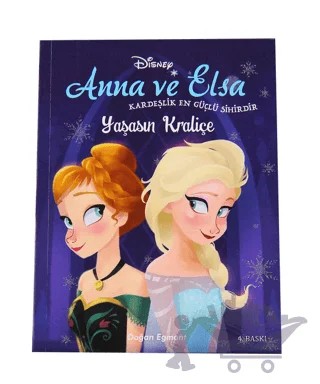 Disney Anna ve Elsa - Yaşasın Kraliçe – Kolektif – Doğan Egmont Yayıncılık kitap kapağı