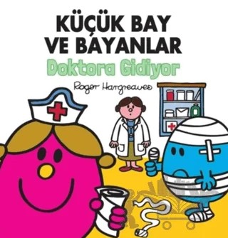 Küçük Bay ve Bayanlar Doktora Gidiyor – Roger Hargreaves – Doğan Çocuk kitap kapağı
