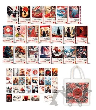 Japon Klasikleri Seti (20 Kitap Takım) – Osamu Dazai, Natsume Soseki, Ryunosuke Akutagawa, Katai Tayama, Ogai Mori, Kyoka İzumi, Kenji Miyazawa, Futabatei Shimei, Okakura Kakuzo – Tokyo Manga kitap kapağı