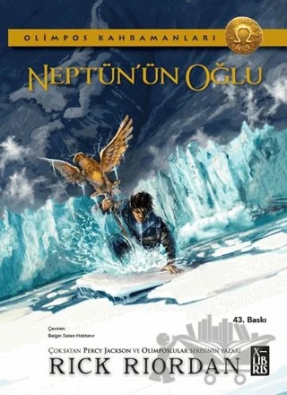 Olimpos Kahramanları 2 - Neptün'ün Oğlu – Rick Riordan – XLIBRIS kitap kapağı