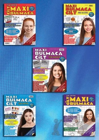 Maxi Cilt 5’Li Set – Kolektif – Maxi Yayıncılık kitap kapağı