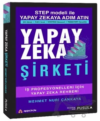 Yapay Zeka Şirketi – Mehmet Nuri Çankaya – Pusula Yayıncılık kitap kapağı