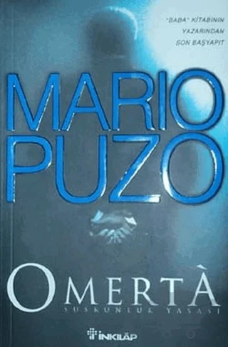 Omerta Suskunluk Yasası – Mario Puzo – İnkılap Kitabevi kitap kapağı